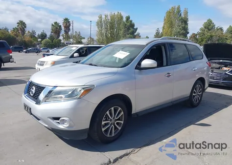 2013 Nissan Pathfinder Sv из США, поврежденный, VIN 5N1AR2MM7DC670583